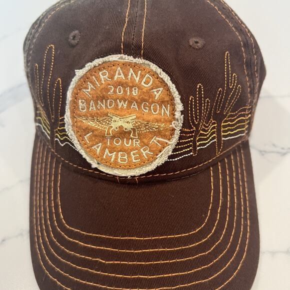 Miranda Lambert Bandwagon Tour 2018 Baseball Hat Cap Adjustable - Picture 2 of 8